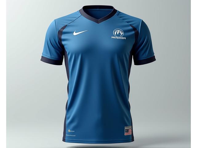Custom team jersey mockup with Nemean Athletics logo